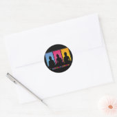 Good Karma Buddhas Ronde Sticker (Envelop)