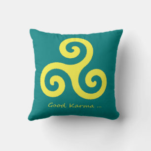 Good Karma Green Kussen