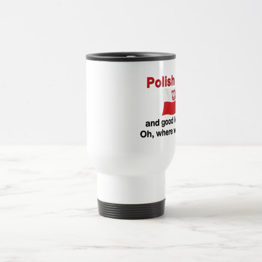 Good Lkg Poolse Tunt Reisbeker (Center)