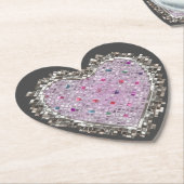 Good Love Charm Kartonnen Onderzetters (Gekanteld)