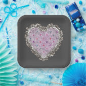 Good Love Charm Papieren Bordje (Feest)