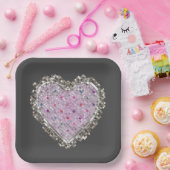 Good Love Charm Papieren Bordje (Feest)