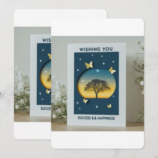 Good Luck Card (Voorkant / Achterkant)