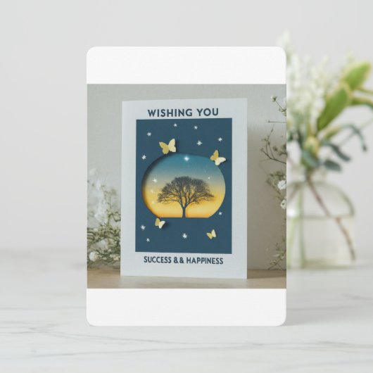 Good Luck Card (Staand voorkant)