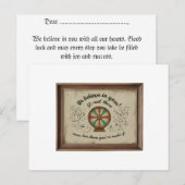 Good Luck Card Briefkaart (Voorkant / Achterkant)