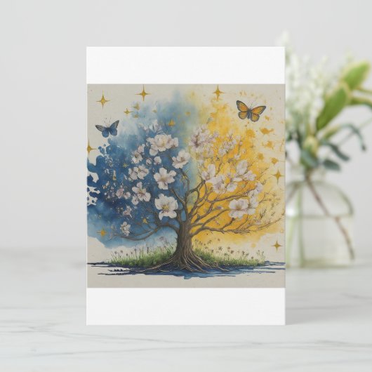 Good Luck Card Feestdagenkaart (Staand voorkant)