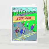 Good Luck Card for Marathon Runner - 401K Race Kaart (Voorkant)