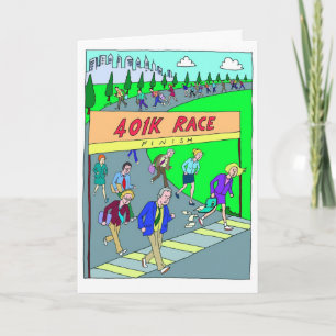 Good Luck Card for Marathon Runner - 401K Race Kaart