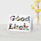 Good Luck Card Kaart (Gele Bloem)
