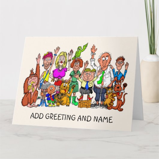 Good Luck Card Kaart (Voorkant)