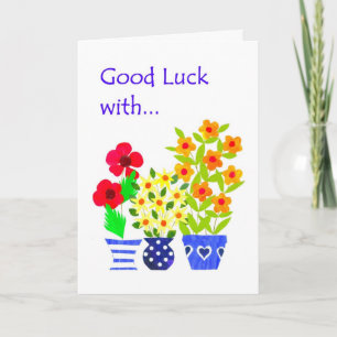 Good Luck Card - ventilatorkracht Kaart