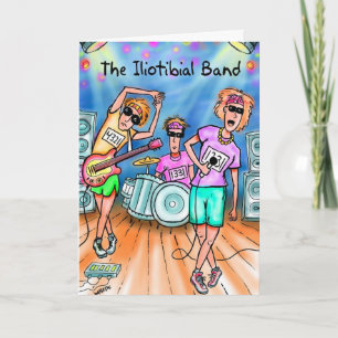 Good Luck Card voor Runners - Iliotibial Band Kaart