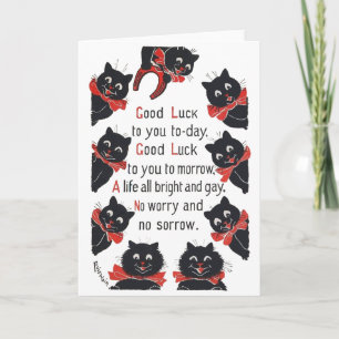 Good Luck Cats, Louis Wain Kaart