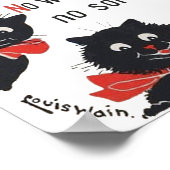 Good Luck Cats, Louis Wain Poster (Hoek)