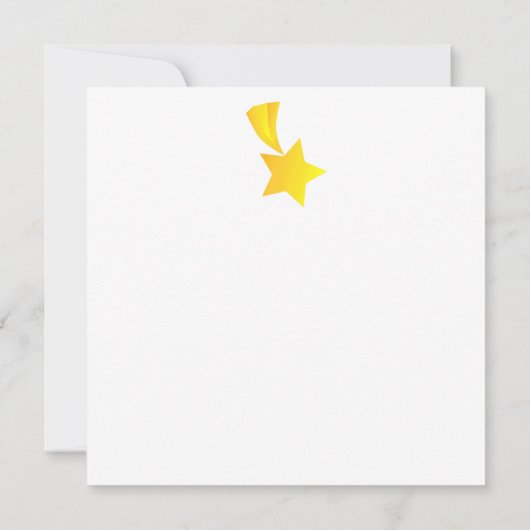 Good Luck Chalkboard Card (Achterkant)