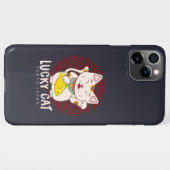 Good Luck Charm Lucky Cat Maneki Neko Asian iPhone Hoesje (Achterkant horizontaal)