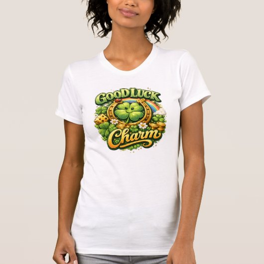 Good Luck Charm - Vintage Design T-shirt (Voorkant)
