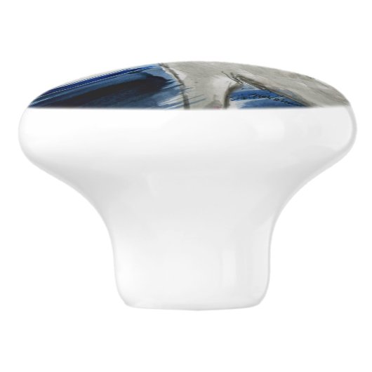 Good Luck Elephant Keramische Knop (Zijkant)