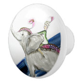 Good Luck Elephant Keramische Knop (Rechts)