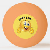Good Luck emoji Pingpongbal (Achterkant)