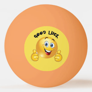 Good Luck emoji Pingpongbal