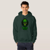Good Luck Energy Skull St Patrick’s Day - camiseta Hoodie (Voorkant volledig)