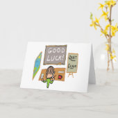 Good Luck Exams Kaart (Gele Bloem)