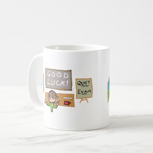 Good Luck Exams Koffiemok (Voorkant links)