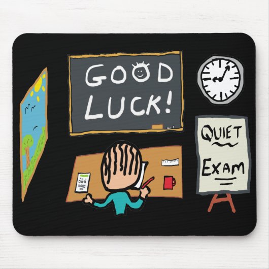 Good Luck Exams Muismat (Voorkant)