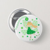 Good Luck Fairy Ronde Button 5,7 Cm (Voorkant /achterkant)