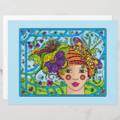 Good Luck_Flat Paper Sheet 11"x8.5" (Voorkant / Achterkant)