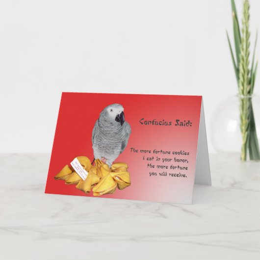 Good Luck Fortune Kaart (Voorkant)