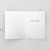 Good Luck Green Summer Grass Kaart (Binnen)