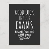 good Luck in your exams Feestdagenkaart (Voorkant)