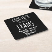good Luck in your exams Kartonnen Onderzetters (Schuin)