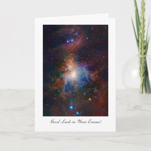 Good Luck in Your Exams, Orion Nebula Kaart (Voorkant)
