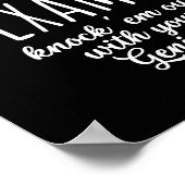 good Luck in your exams Poster (Hoek)