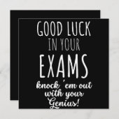 good Luck in your exams Save The Date (Voorkant / Achterkant)