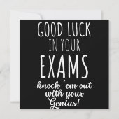 good Luck in your exams Save The Date (Voorkant)