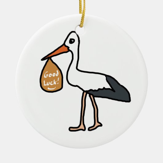 Good Luck IVF Keramisch Ornament (Voorkant)