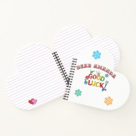 Good Luck Journal – Personalized  Gift Notebook Notitieboek