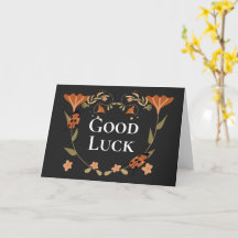 Good Luck Ladybug Floral
