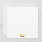 Good Luck Lucky Rainbow Color Wish Feestdagenkaart (Achterkant)