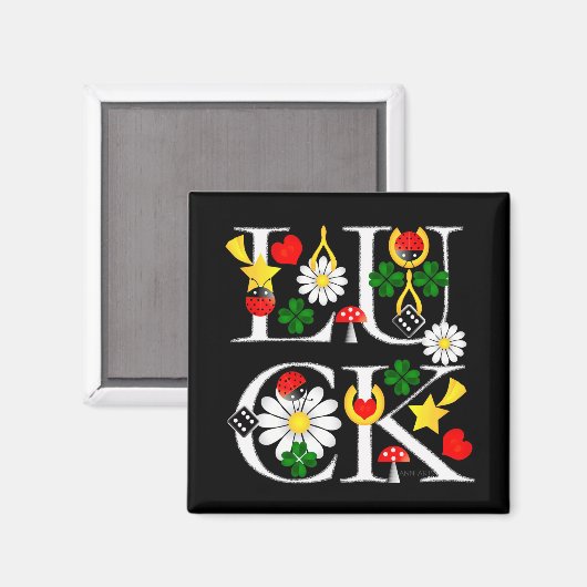 Good Luck Magnet (Voorkant / Achterkant)