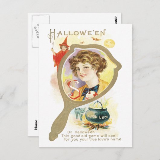 Good Luck Mirror Briefkaart (Voorkant / Achterkant)