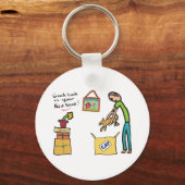 Good Luck New Home Sleutelhanger (Voorkant)