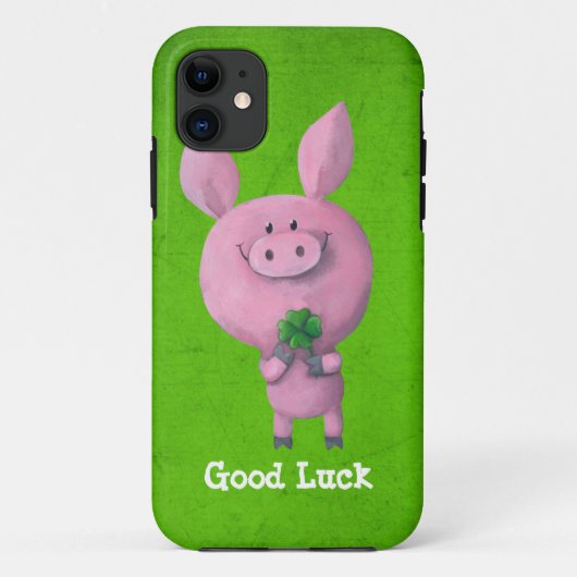 Good Luck Pig Case-Mate iPhone Case (Achterkant)