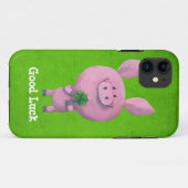 Good Luck Pig Case-Mate iPhone Case (Achterkant (horizontaal))
