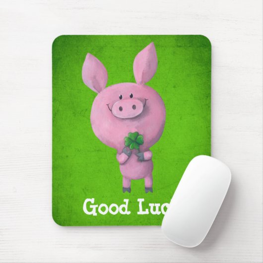 Good Luck Pig Muismat (Met muis)