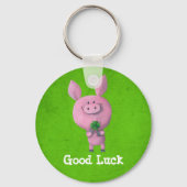 Good Luck Pig Sleutelhanger (Voorkant)